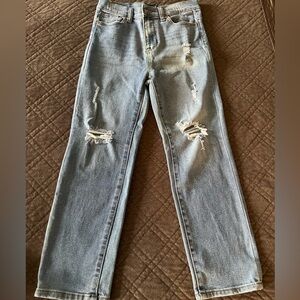 Kendall & Kylie The Icon High Rise Straight Jean